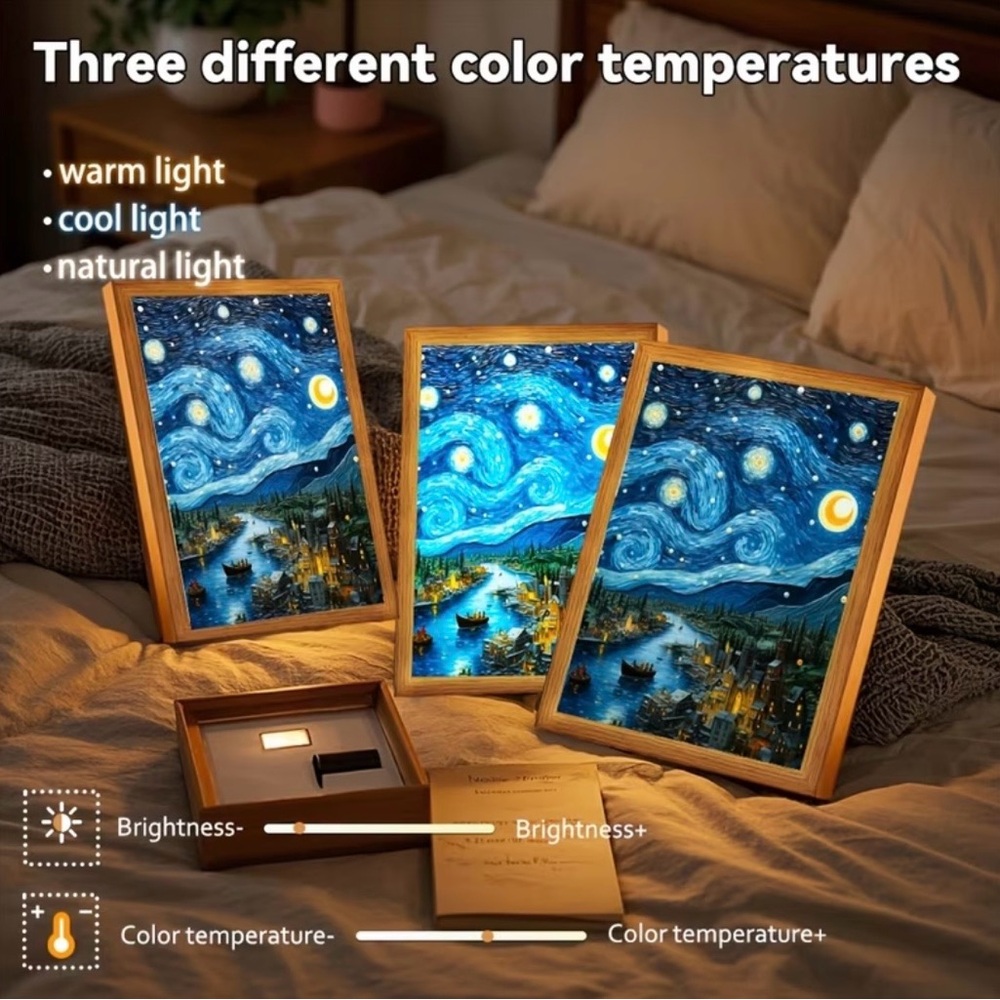 Light up Wall decor 8.9x6.5inch